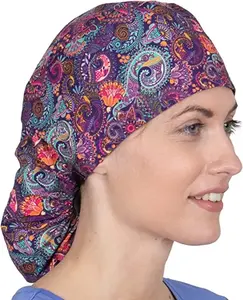 قبعات قطنية قابلة للتعديل لتمريض الأطفال من البوليستر بطباعة مخصصة - Product Image 3