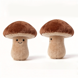 Almohada de Peluche de Hongo Marrón Realista al por Mayor, Juguetes de Peluche de Hongo Marrón de Simulación, Almohada de Peluche de Hongo de Alta Calidad - Product Image 3
