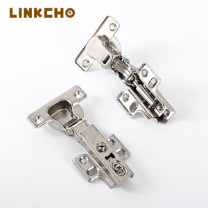 LINKCHO, холоднокатаная сталь, гидравлические демпфирующие петли для шкафа и дверей шкафа, бесшумные петли для воздушных судов - Product Image 4
