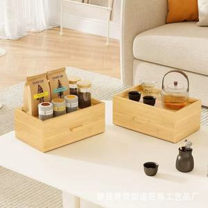 Custom-made <b>tea</b> bag storage <b>box</b>, wooden drawer style, <b>tea</b> room desktop organizer for <b>tea</b> bags and coffee bags, made of bamboo. - Product Image 3