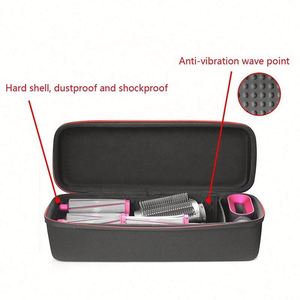 Étui de transport EVA étanche de haute qualité pour outils de coiffure de voyage, idéal pour fer à boucler, fer à lisser rotatif et autres accessoires. - Product Image 4