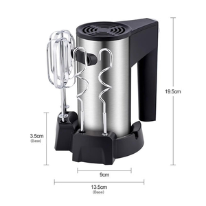 Batteur à œufs électrique, mélangeur de pâte à gâteau, batteur à œufs portatif, mixeur pour la pâtisserie, fouet à crème, mixeur alimentaire manuel - Product Image 3