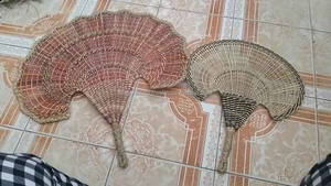 Eventail de jonc de mer coloré Vintage, livraison gratuite, modèle de 84587176063 - Product Image 5