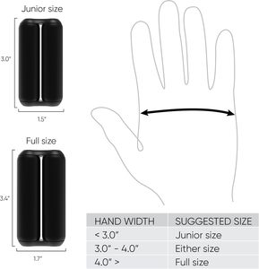 Jouet anti-stress à roulettes <span class=keywords><strong>ONO</strong></span> pour adultes |   Soulagement du stress et de l'anxiété |   Clarté de la concentration |   Conception compacte et portable (Noir) - Product Image 3