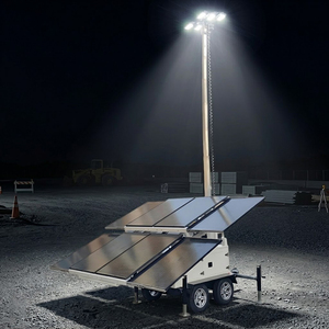 Remorque solaire hors réseau robuste pour panneaux solaires, idéale pour les chantiers extérieurs - Product Image 1
