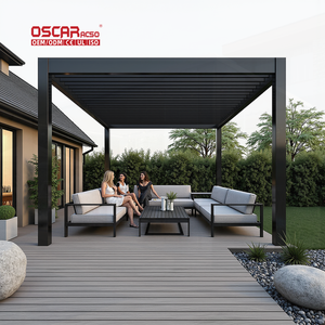 <span class=keywords><strong>Pergola</strong></span> de jardin certifiée ISO9001 en aluminium thermolaqué toutes saisons, idéale pour l'été comme l'<span class=keywords><strong>hiver</strong></span> - Product Image 1