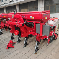 Semoir de précision à aspiration d'air pour maïs et soja, semoir monté sur tracteur à 3 points avec fonction de semis et de fertilisation
