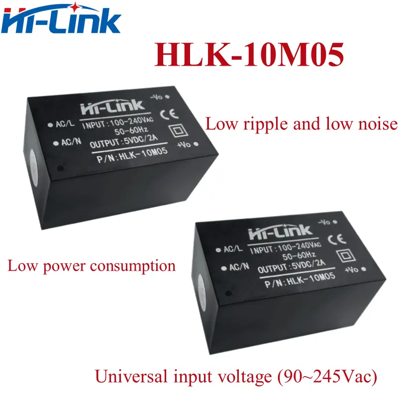 हाई-लिंक हॉट सेल HLK-10M03 10mm09 10m12 10m15 10m15 10m24 AC-DC 220v से 10w 3.3v/5v/9/12v/15v/24v/24v बिजली आपूर्ति मॉड्यूल