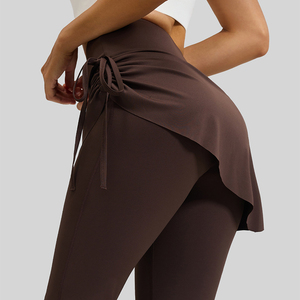 Pantalons de yoga élastiques en gros pour amincir et éviter les gênes pendant les activités sportives et de fitness. - Product Image 2