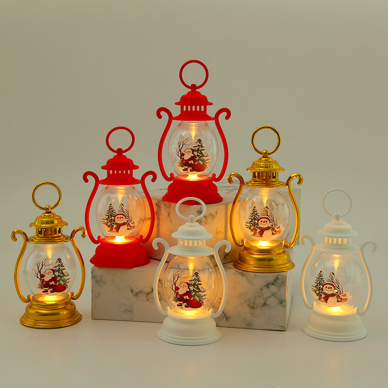 Christmas Handheld Creative Oil Lamp Children