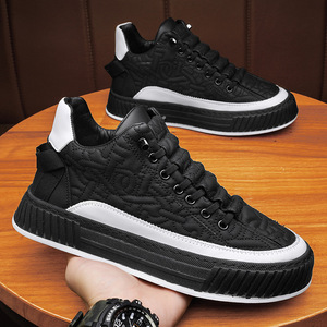 Scarpe da Passeggio Sportive Primaverili 2024 per Giovani, Suola Spessa Antiscivolo, Versatili per Lavoro e Tempo Libero, Suola in PVC - Product Image 4