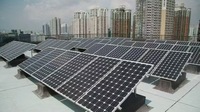 Support de montage au sol pour panneaux solaires en aluminium anodisé Al6005/T5 haute résistance et réglable, système de support de montage photovoltaïque pour toit plat