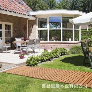 Suelo de Madera Plástica Compuesta para Jardín, Rectangular, Entrelazado, para Patio Exterior, Diseño Rústico A1529 - Product Image 1