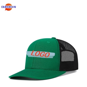 Gorra Trucker de Terciopelo Holandés Personalizada Hn05, Gorra de Béisbol de 5 Paneles con Diseño de Sublimación en Gamuza y Malla - Product Image 1