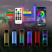 Antenne lumineuse LED Télécommande APP ATV UTV 1FT 2FT 3FT Dancing RGB chase Safety Flagpole Fat Led Whip Lights