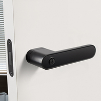 Manija de cerradura de puerta de dormitorio interior ecológica silenciosa minimalista moderna italiana manijas de puerta y ventana