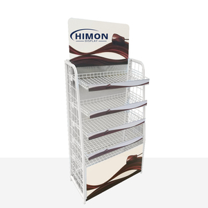 Kệ Dây Kim Loại Bán Thực Phẩm Sô Cô La Kẹo Siêu Thị Giá Trưng Bày Cửa Hàng Bán Lẻ Tùy Chỉnh - Product Image 3