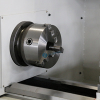 Ahorra Espacio |   Eje de Rotación Continua |   Portaherramientas Eléctrico de 4 Estaciones |   Construcción de Cama Rígida |   Mini Torno CNC CK6132/500