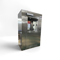 Cabine de douche à air automatique avec machine de nettoyage des semelles