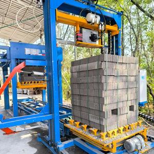 เครื่องจักรอัตโนมัติสำหรับบรรจุและวางอิฐคอนกรีตแบบหุ่นยนต์ระบบนิวเมติกในปากีสถาน - Product Image 2
