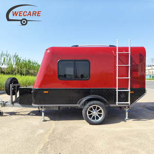 Wecare - Remolque de Viaje Todoterreno de 290*170*160 cm, Caravana, Remolque Tipo Lágrima para Acampar - Product Image 1