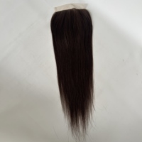 Extensiones de Cabello Humano de Alta Densidad 6*6 en Stock, Cierre de Encaje Transparente, Calidad Premium, Estilo Libre, Paquetes de Cabello a Juego, Marca Privada Personalizada