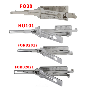 Herramientas de Cerrajería para Puertas de Automóviles LISHI 2 en 1 FO38 HU101 FORD2017 FORD2021, Aptas para Ford y Opel - Product Image 1