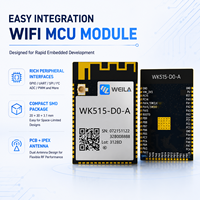 Módulo MCU WiFi de Fácil Integración, Módulo Inalámbrico Integrado de 2.4GHz con Interfaces Periféricas Enriquecidas para Dispositivos IoT Inteligentes