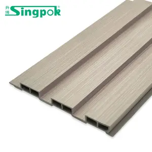 Le fabricant Singpok fournit des panneaux muraux à persiennes, des cloisons décoratives, des plafonds et des panneaux muraux en PVC