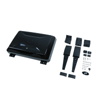 Kit carrosserie Accessoires de voiture Boîte à outils latérale noire brillante pour Jetour T2 Boîte de rangement pour bagages extérieurs de voiture