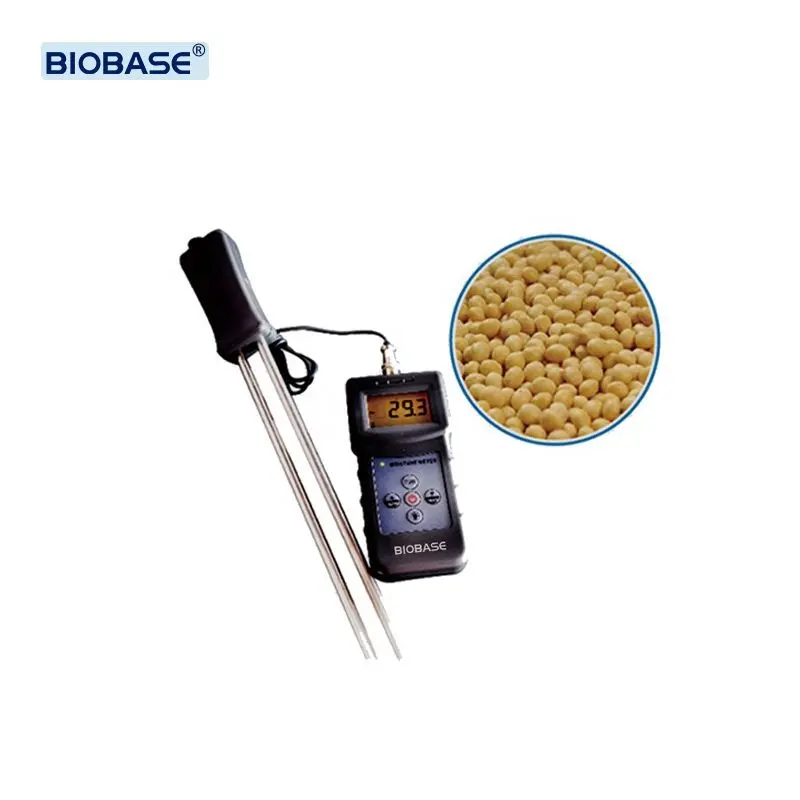 เครื่องวัดความชื้นเมล็ดพืช BIOBASE จีน การวัดความชื้นในกระบวนการจัดซื้อสําหรับห้องปฏิบัติการ