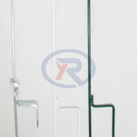 Pagar Peternakan Listrik Tiang Baja Galvanis Model Pigtail Luar Ruangan 120cm Anti-UV