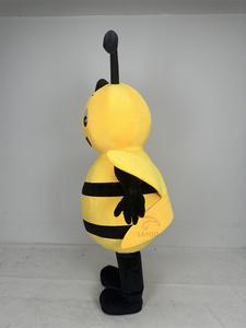 Costumes de mascotte d'<span class=keywords><strong>abeille</strong></span> jaune 2M pour adultes Costume de mascotte d'<span class=keywords><strong>abeille</strong></span> géante personnalisable <span class=keywords><strong>gonflable</strong></span> - Product Image 3