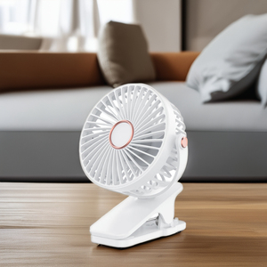 Ventilatore Portatile USB di Alta Qualità, Mini Raffreddatore d'Aria con Clip, 3 Velocità, Ricaricabile, Senza Pale, Umidificatore Elettrico per Hotel - Product Image 1