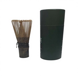 SKYJOY - Juego de Batidor de Bambú Ecológico para Matcha, Chasen, Té Verde en Polvo, Herramientas para Guardar Hierbas y Especias, Caja de Regalo con Logotipo Personalizado - Product Image 1