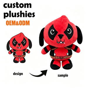 Jouets en peluche personnalisés pour chiens, unisexes, <span class=keywords><strong>super</strong></span> doux, rembourrés <span class=keywords><strong>de</strong></span> coton PP, avec son, jouets en peluche <span class=keywords><strong>de</strong></span> <span class=keywords><strong>dessin</strong></span> <span class=keywords><strong>animé</strong></span> pour animaux <span class=keywords><strong>de</strong></span> compagnie, animaux en peluche - Product Image 2