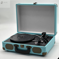 Portable valise vinyle platine DJ platine vinyle LP tourne-disque automatique Vintage tourne-disque