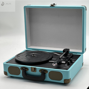 Portable valise <span class=keywords><strong>vinyle</strong></span> <span class=keywords><strong>platine</strong></span> DJ <span class=keywords><strong>platine</strong></span> <span class=keywords><strong>vinyle</strong></span> LP tourne-disque <span class=keywords><strong>automatique</strong></span> <span class=keywords><strong>Vintage</strong></span> tourne-disque - Product Image 3