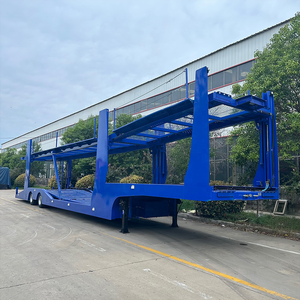 Semirremolques de Transporte de 8-10 Autos de Marca China, Remolque Hidráulico para Transporte de Autos en Venta - Product Image 1