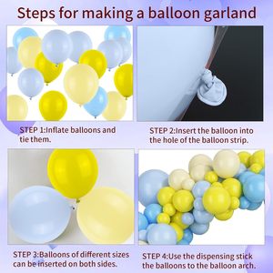 Vente en gros de ballons de couleur <span class=keywords><strong>macaron</strong></span> pastel de haute qualité pour décoration de fête Ballon hélium biodégradable en latex épaissi de 10 et 12 pouces - Product Image 4