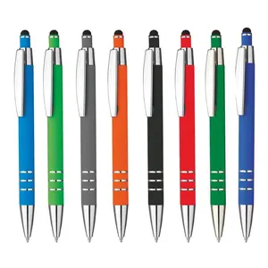 Bolígrafo de aluminio SOFT TOUCH, merchandising personalizado - Product Image 2