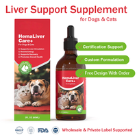 Complément Liquide pour la Santé du Foie des Chiens et des Chats - Stimule la Vitalité et Favorise une Fonction Hépatique Saine - Soins Naturels pour Animaux de Compagnie - Fournisseur en Gros