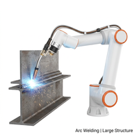 Robot collaboratif JINWEI FR30, 30 kg, 1403 mm, IP54, 6 axes, 0,1 mm, haute puissance, 2 m/s, certifié, palettisation, pièces lourdes, soudage