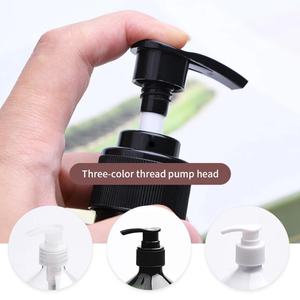 Bouteilles de gel douche et shampoing en plastique vides de 300 ml et 500 ml, blanches, brunes, noires, rechargeables, avec pompe à lotion, distributeur de savon - Product Image 4