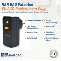 NANDAO Prise PRCD Européenne 16A CE pour Adaptateur de Dispositif de Protection Différentielle 250V Protection Industrielle Contre les Fuites Climatiseur