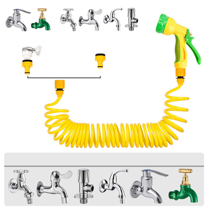 DD4467 8 fonctions Tube à ressort rétractable lavage de voiture <span class=keywords><strong>tuyau</strong></span> d'<span class=keywords><strong>arrosage</strong></span> <span class=keywords><strong>haute</strong></span> <span class=keywords><strong>pression</strong></span> buse de pulvérisation <span class=keywords><strong>tuyau</strong></span> d'<span class=keywords><strong>arrosage</strong></span> télescopique - Product Image 5