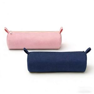 Wholesale Custom Cute Animal Canvas Pencil <b>Case</b> Bunny Cat Stationery Bag Portable <b>Makeup</b> Pouch Factory OEMODM Various Bag Shapes - Product Image 1