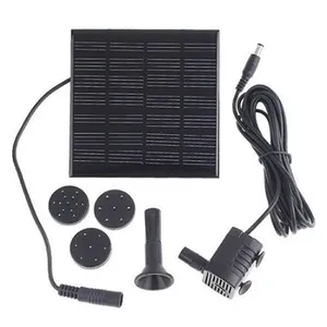 Outdoor Solar Fountain Pump solar wasser brunnen garten Decorative Submersible Kit Water Pump für Pool Pond Bird Bath