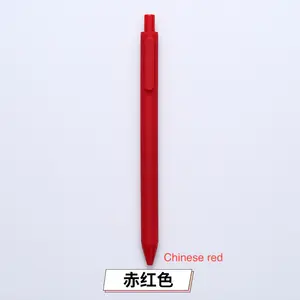 Hoge Kwaliteit Lage Moq Multi Kleur Intrekbare Gel Inkt Pen Lage Prijs Fancy Custom Logo Candy Kleur Klik Gel Pen