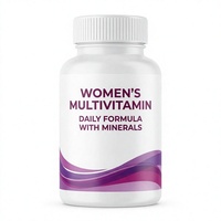 Özel Marka Yetişkin Kadınlar İçin Multivitamin Mineral Tabletleri Vitamin D Vitamin C Çinko Günlük Besin Takviyesi 60 Tablet